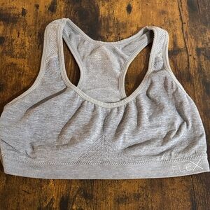 FLEX Heather Gray Sports Bra
